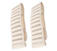 PACKOVE 2pezzi Spugna Esfoliante Per Schiena Manico Panno in Luffa Riutilizzabile Scrubber Per Doccia Asciugamano Bagno Per e Schiena Versatile e Duraturo