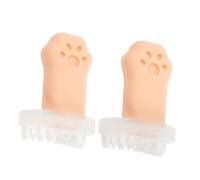 PACKOVE 2pezzi Stencil Per Eyelash Silicone Strumenti Per Trucco Occhi Stampa Semplice e Riutilizzabile Per Look Glamour