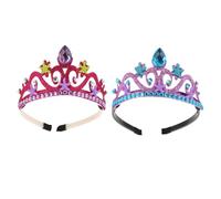 PACKOVE 2pezzi Tiara Decorativa Forma di Stella Marina Corona per Feste di Compleanno per Bambine Copricapo Tema Oceano Corona per Feste Stella Marina