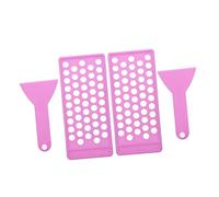PACKOVE 2set Kit Per Creazione Di Balsami Perbbra Vassoio Per Riempire Stick Per Labbra e Spatola Di Tubetti Vuoti Per Balsamo Labbra Kit Fai Da Te Per Lucidalabbra e Stick Protettivi