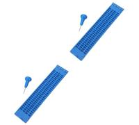 PACKOVE 2sets Tavoletta Braille Punteruolo Set Per Scrittura Braille Riutilizzabile Per Non Vedenti e Ipovedenti e Portatile Per Educativo