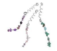 PACKOVE 3 Pezzi Accessori a Treccia Per Donna Accessori Per D'oro Elastici Dreadlocks Nero Polsino Gruppo Musicale Ragazzo Triplicare Riccioli Anelli Di Treccia Lega