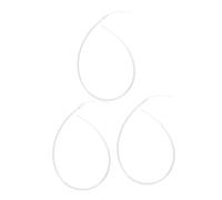 PACKOVE 3 Pezzi Aiuto Latte Luci in Fibra Ottica Tiralatte Manuale Ciucci Per Alimentatore Per Mini Ciucci Per Shower Fili Di Cavi in fibra Ottica Gel Di Silice Transparent