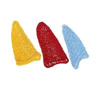 PACKOVE 3 Pezzi Borsa per retina per con gancio a mano curls shampoo e balsamo retina per in tessuto a rete retina per all'uncinetto cappelli da notte all'uncinetto