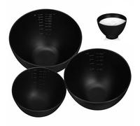 PACKOVE 3 Pezzi Ciotole Per Il Trucco In Silicone Con Beccuccio Ciotole Per Il Viso Ciotole Per Il Viso Per Estetista Ciotole Per Il Viso Per Estetista Ciotole Per Il Viso Per Signora