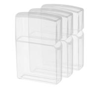 PACKOVE 3 pezzi Custodia Protettiva Trasparente per da Compatibile con Zippo e Altri Modelli Box Porta in Plastica Resistente Facile da Installare per Uso Outdoor e Campeggio