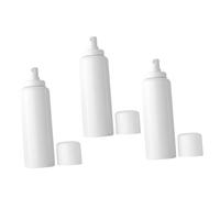 PACKOVE 3 Pezzi flacone spray da viaggio comprimibile semplice piccolo bottiglie da viaggio per articoli da toeletta contenitori da fornitura di l'animale domestico bianca