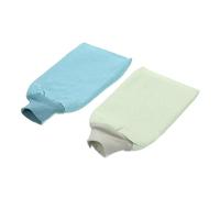 PACKOVE 3 Pezzi Guanti Esfolianti e Strofinanti Macchia Guanti Per Gli Uomini Esfoliante Guanto Spazzola Per Il Corpo Guanti Esfolianti Per La Doccia Indietro Guanti Spa Cotone