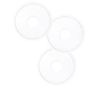 PACKOVE 3 Pezzi Protezione Leggera in Plastica per Catena e Pignone Posteriore della Bicicletta, Sicurezza e Design Elegante per Gite All'aperto e Trasporto