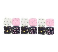 PACKOVE 3 Set Borsa Portatile Per Assorbenti Femminili Con Design Elegante Chiusura Cerniera Per Donne Ragazze Conservazione Assorbenti Piccole Cose 4 Pezzi * 3