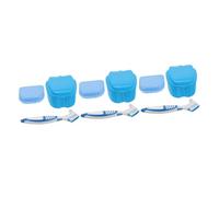 PACKOVE 3 Set Di Scatole Per Protesi Dentarie Porta Dentiere Custodia Per Protesi Contenitore Per Protesi Custodia Piccola Custodia Per Contenitore Per Apparecchi