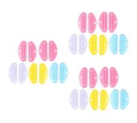 PACKOVE 3 Set Dispenser Dentifricio Manuale Squeezer Per Tubetti Abs Assortimento Colori Blu Giallo E Rosa Accessorio Pratico Facile Usare E Riutilizzabile 10 Pezzi*3