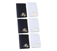 PACKOVE 3 Set Eleganti Porta Carte Di Credito Per Uomo E Donna in Robusta Pelle Pu Per Viaggi Daffari 2 Pezzi * 3