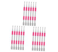 PACKOVE 3 Set Strumenti Per Manicure Pulizia Utensili Dito Pusher Spintore Di Cuticole Per Unghie Rimozione Delle Unghie Spingichiodi Acciaio Inossidabile 6 Pezzi * 3