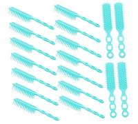 PACKOVE 30 Pezzi Massage Comb Cully Comba Pettine Raddrizzatura Setola Sei- Pettini Signore Spazzola Di Plastica Spazzola Per All'aperto Da Viaggio Addominali Sky-blue