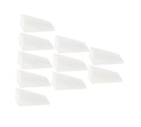 PACKOVE 30 Pezzi Spugne Triangolari per Nail Art Stamper Resistente per Manicure e Colorazione Gradiente per Professionisti e Appassionati