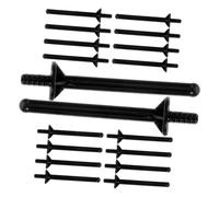 PACKOVE 30 Pezzi Stick per la depilazione del naso bastoncino di cera per il naso nasale facciale bastoncini per ceretta naso applicatori di cera per il naso Nero