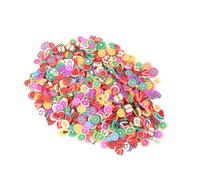 PACKOVE 3000 Pezzi Di Adesivi Per Manicure A Fette Di Frutta Decalcomanie Per Unghie Decorazioni Per Unghie Accessori Per Nail Art Ornamenti Per Manicure Accessori Per Manicure