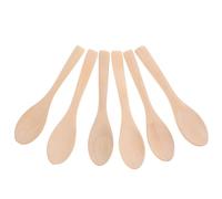 PACKOVE 36 Pezzi Cucchiaini in Legno per Maschere Viso, Strumenti per Trucco in Legno Beige, Facili da Pulire, per Casa e Salone di Bellezza