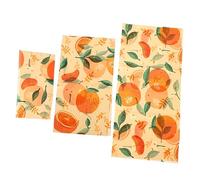 PACKOVE 3fogli Cerati d Api Per Alimenti Riutilizzabili Panni in Cera d Api Ecologica Per Avvolgere Cibo Fresco Alternativa Sostenibile Alle Pellicole Usa e Getta