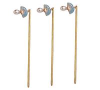 PACKOVE 3pezzi Bacchette Per Vintage Per Chignon Eleganti Accessori Per Donne Per Cerimonie e Occasioni Speciali