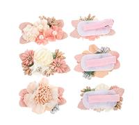 PACKOVE 3pezzi Fiore Forcine per Capelli di Finto Fiore per Bambine Adolescenza Donna Petali in Tessuto Resistenti per Occasioni Speciali e Feste
