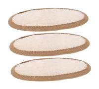 PACKOVE 3pezzi Spugne da Doccia in Luffa Dischetti Esfolianti per Corpo Spazzole in Luffa Naturale Scrubber per Bagno Stile Casuale