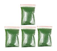PACKOVE 4 Confezioni Polvere Vegetale Artificiale per Modellismo Verde Materiale Resistente per Miniature e Paesaggi Polvere Statica per Giardino delle Fate e Diorami Ferroviari
