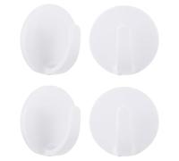 PACKOVE 4 Ganci Magnetici in Plastica per Frigorifero e Microonde, Ganci Magnetici per Appendere Chiavi e Utensili in Cucina, Installazione senza Attrezzi per Uso Domestico