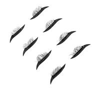 PACKOVE 4 Paia Sticker Eyeliner Autoadesivo per Occhi Adesivi Glitter per Strumenti per Occhi e Profondi Facile Applicazione e Rimozione per