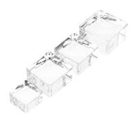 PACKOVE 4 Pezzi distanziatore per ciglia PAD ESTENSIONE PAILASH tampone forniture per l'estensione delle ciglia ciglio guarnizione pallet vassoio per ciglia tavolozza per ciglia Bicchiere