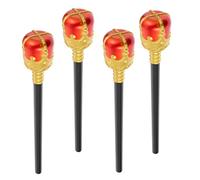 PACKOVE 4 pezzi per Scepters Cosplay per Costumi Halloween per e Fotografie Accessorio per Re Dei Colore Casuale Colore Casuale