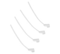 PACKOVE 4 Pezzi Supporto per Apparecchi Acustici Cinturino Fisso in Silicone, 4 Fascette, per Pendolarismo e Attività Outdoor, Riduce il Disagio e Garantisce Fissaggio Stabile