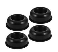 PACKOVE 4 Pezzi Tappi per Foro Base Sacco da Boxe in Plastica Nero, Facili da Usare per Stabilità Migliorata, Accessori per Allenamento di Combattimento e Arti Marziali