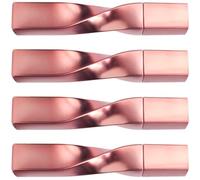 PACKOVE 4 Pezzi Tubi Vuoti per Mascara in Plastica da 15ml Scovolino e Manico Facile da Impugnare, Design Portatile come Regalo di Natale