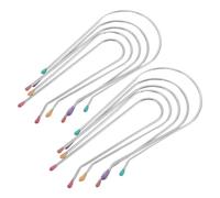 PACKOVE 40pezzi Kit Di Fermagli Per Bigodini Caldi Sostituzione Clip Resistenti Al Calore Per Arricciacapelli Elettrici Forma u Sicura Adatti Dimensioni Clip Di Ricambio Assortite Per Bigo