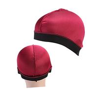 PACKOVE 4pezzi Chemotherapy Sleeping Hat Imitation Silk Wide Elastic Cap for Hair Loss Comfortable Bonnet for Sleeping and Hair Care