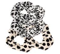 PACKOVE 4pezzi Elastici per Capelli Donna Eleganti Elastici Decorativi per Capelli in Tessuto Morbido e Confortevole per Coda di Cavallo da Donna per Feste e Uso Quotidiano