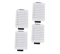 PACKOVE 4pezzi Piastrine Porta-ciglia Supporto Per Extension Ciglia Compatto e Portatile Palette Per Innesto Ciglia Per Principianti e Artisti Professionisti