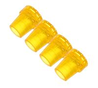 PACKOVE 4pezzi Punte Per Bastoni Da Passeggio in Gomma Antiscivolo Protezioni Per Piedi Per Bastoncini Da Passeggio Cuscinetti Di Ricambio Per Stampelle Standard o Pieghevoli