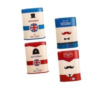 PACKOVE 4pezzi Scatole Per Lame Di Scarto Per Utensili Da Parrucchiere Contenitori Compatti Secchi Per Lame Da Barba Scatole Per Riciclaggio