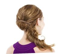 PACKOVE 5 Pezzi pettine pettini elegante nozze donna intarsiato velo copricapo femminile D'oro