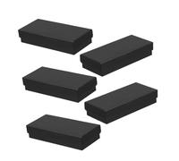 PACKOVE 5 pezzi Scatola Orologi Portatile con e Base Custodia Rigida Rettangolare per e Scatoline Eleganti e Protettive per e Esposizione