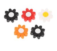 PACKOVE 5 Pezzi Smorzatore Vibrazioni Racchetta da Tennis Ammortizzatore per Racchetta a Forma di Petalo in Silicone e PVC Colore Casuale