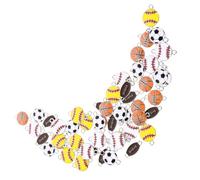 PACKOVE 50 Pezzi Ciondolo Pallone Sportivo in Lega, Charm Mini per Collana e Bracciale, Leggero, per Creazione Gioielli e Orecchini, Pendente da Appendere, Tema Sportivo Stili multipli