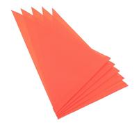 PACKOVE 5pezzi Bandiera per Bici in PVC Rossa e Ragazzi, Facile da Installare, Migliora la Sicurezza Stradale per Trailer e Scooter Durante Uscite e Ciclismo All'aperto