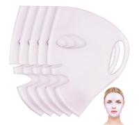 PACKOVE 5pezzi Maschere Silicone Riutilizzabili Coprimaschere in Silicone Maschere Idratanti Per Cura Della Anti-evaporazione Adatte Per Diverse Occasioni