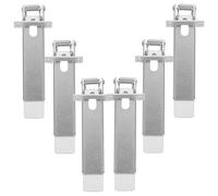 PACKOVE 6 Pezzi Clip Molla in Metallo per Faretti da Incasso, Molle di Fissaggio Lampada per Luci a Pannello e Soffitto, Supporti Piccoli per Installazione e Riparazione Downlight