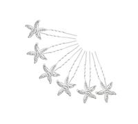 PACKOVE 6 Pezzi Fermagli per Stella Eleganti Accessori per Sposa e Ragazze U Shaped Hair Pins per Cerimonie e Speciali