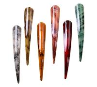 PACKOVE 6 Pezzi fermaglio a becco d'anatra clip lungo che fa i primi passi alligatore fermagli per spessi fermagli per separare i fermagli per acconciature ferro